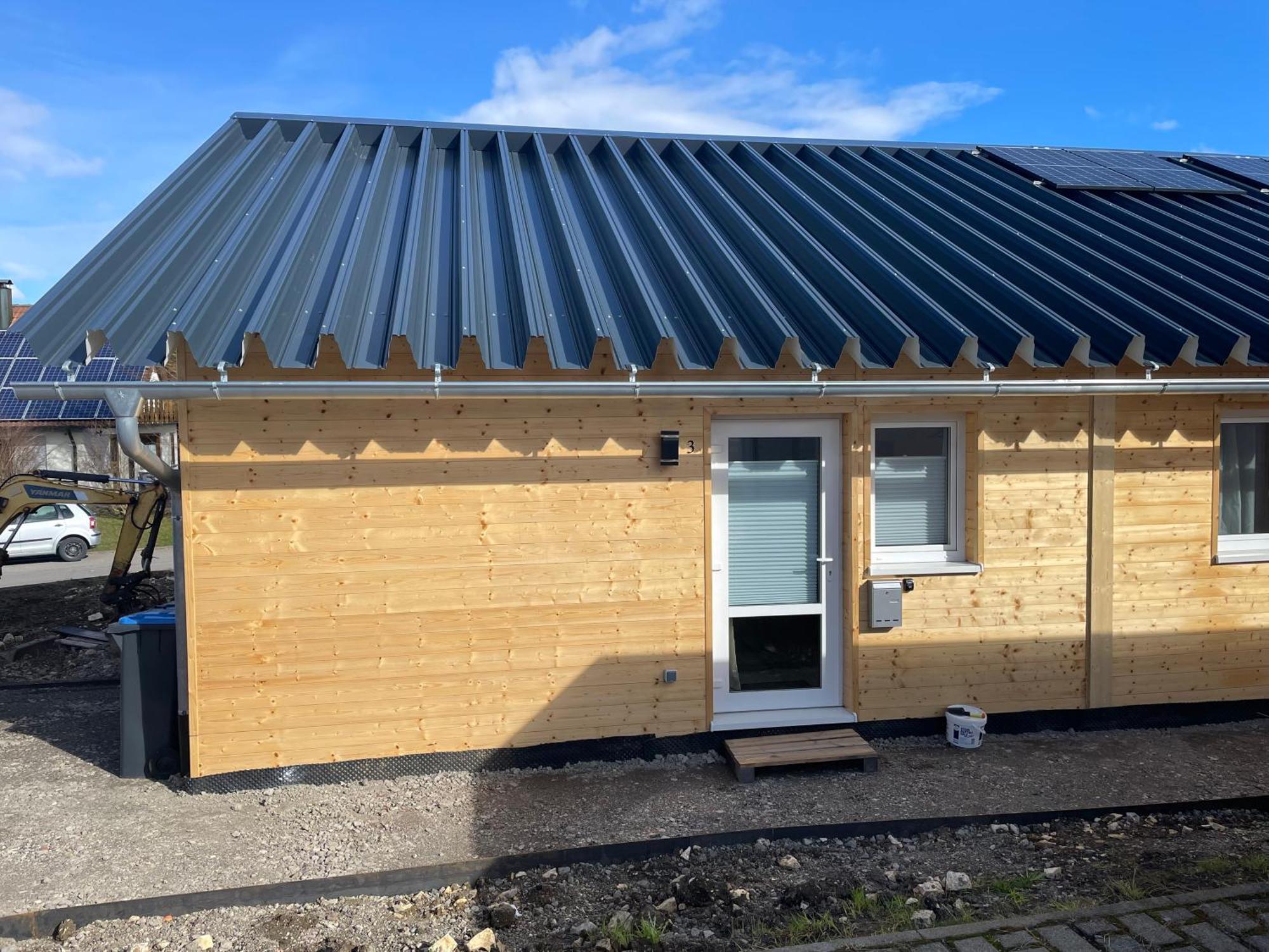 Tinyhaus #4 Huelben - Ortsrand - Kostenlose Parkplaetze Hulben Esterno foto