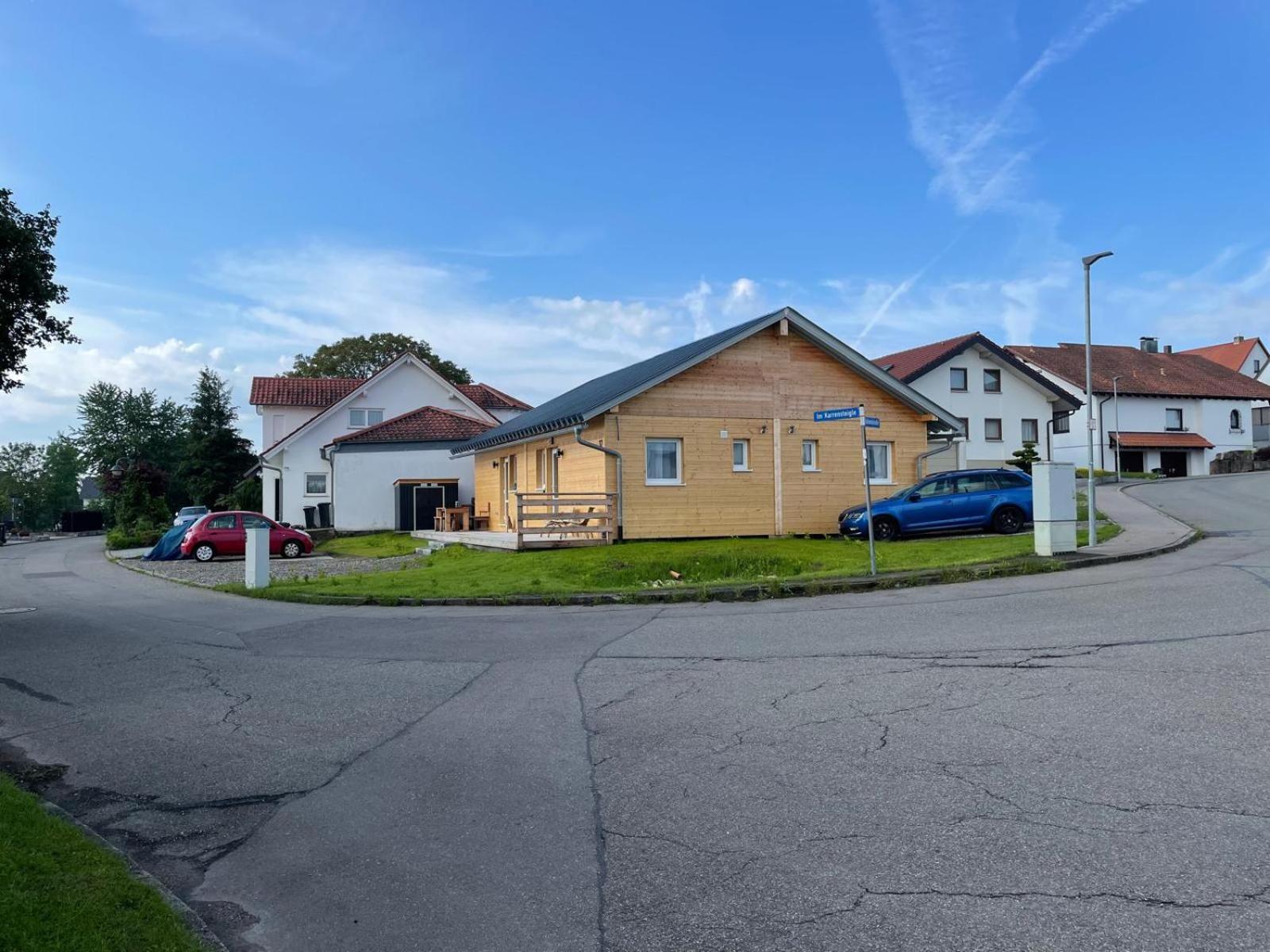 Tinyhaus #4 Huelben - Ortsrand - Kostenlose Parkplaetze Hulben Esterno foto
